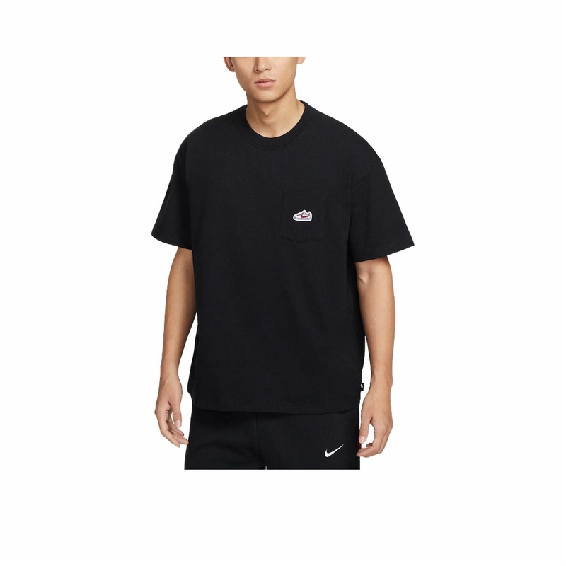 Nike Sportswear Black Men's Casual Short-Sleeved T-Shirt Ib1383-010