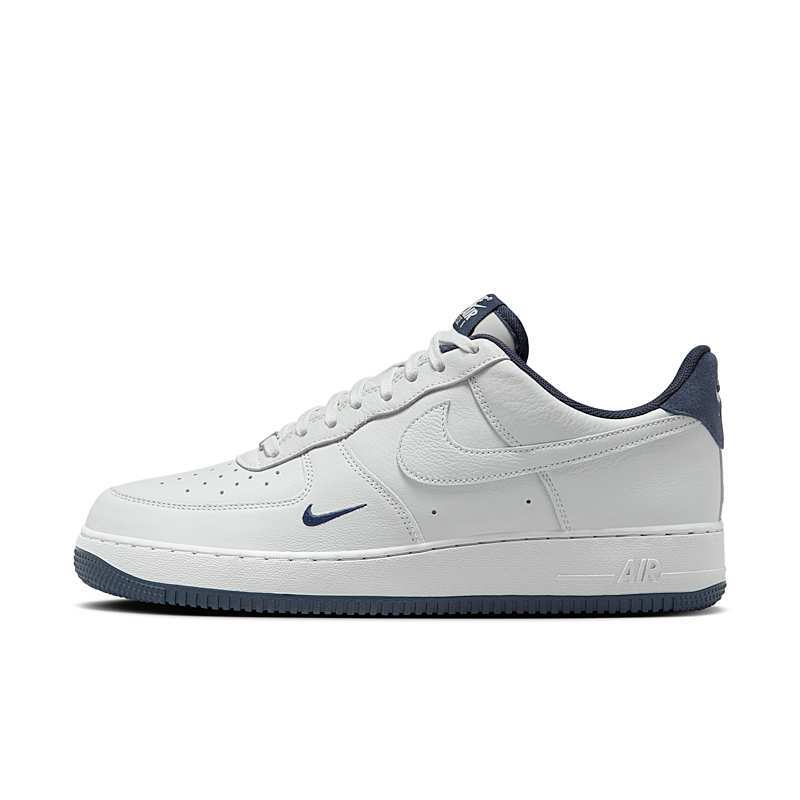 Nike Air Force 1 Lv8 Air Force One White and Dark Blue Low-Top Men's Sneakers Hm9483-001