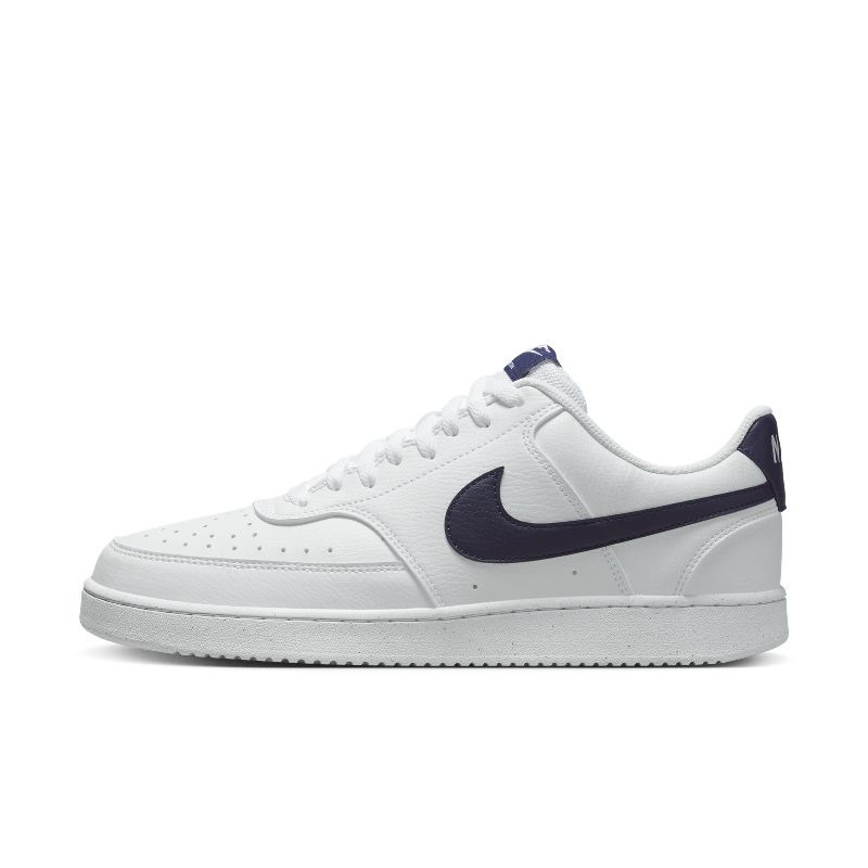 Nike Court Vision Low Next Nature White and Black Men's Casual Sneakers Dh2987-101