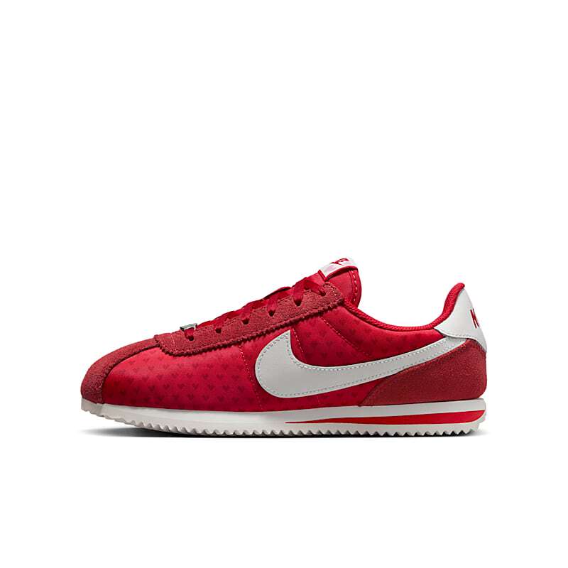 Nike Cortez Red and White Gs Kids' Low-Top Casual Sports Running Shoes Hv5166-696 Nike Cortez Red and White Gs Kids' Low-Top Casual Sports Running Shoes Hv5166-696