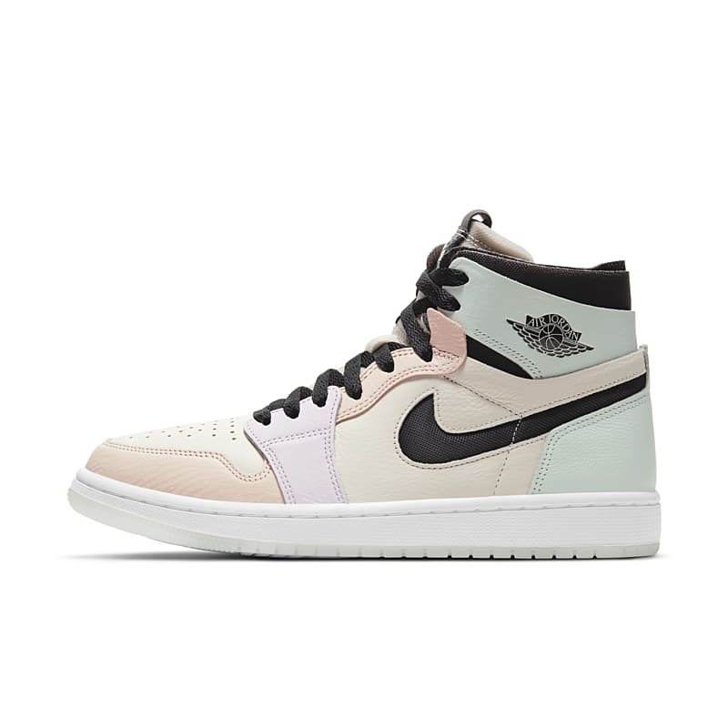 Air Jordan 1 Aj1 Colorful Patchwork Easter Candy Women's High-Top Basketball Shoes Ct0979-101