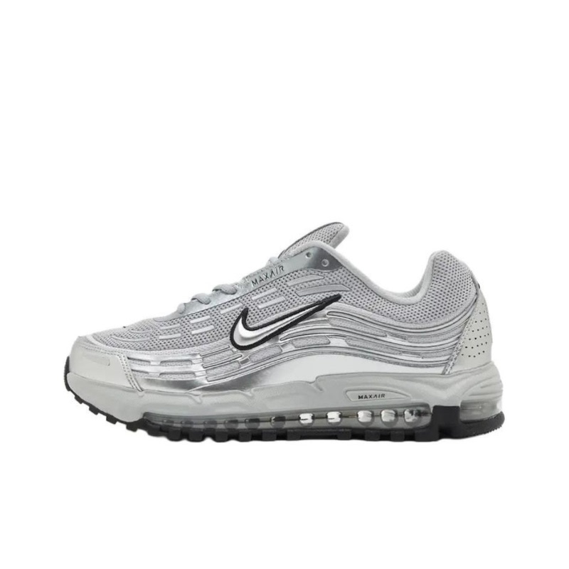 Nike Air Max Silver Men's Low-Top Casual Trendy Running Shoes Hm8818-001