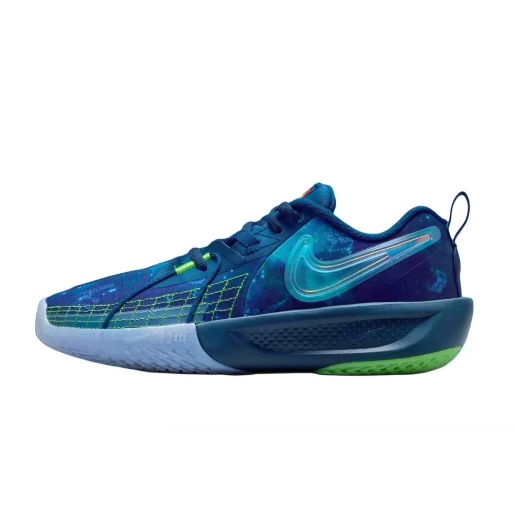 Nike G.T Cut 3 Blue-Green Gs Children's Low-Top Casual Sports Basketball Shoes If2118-400
