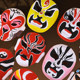 Rap Peking Opera mask full face for adults and children wearable national trend opera drama Sichuan opera face changing wall hanging accessories