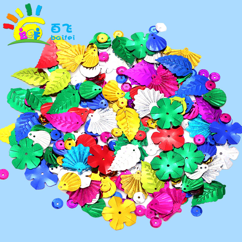 Color Little Highlight Children's Hand Diy Flash Card Decoration Dance Clothing Decoration Kindergarten Creative