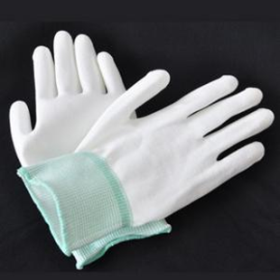 Dust-free nylon gloves, anti-static carbon fiber gloves, finger-coated palm gloves
