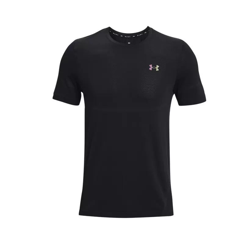 Официальная футболка с короткими рукавами для тренировок и фитнеса Under Armor, в том же стиле, что у Кэрри, бесшовная, Elite, мужская