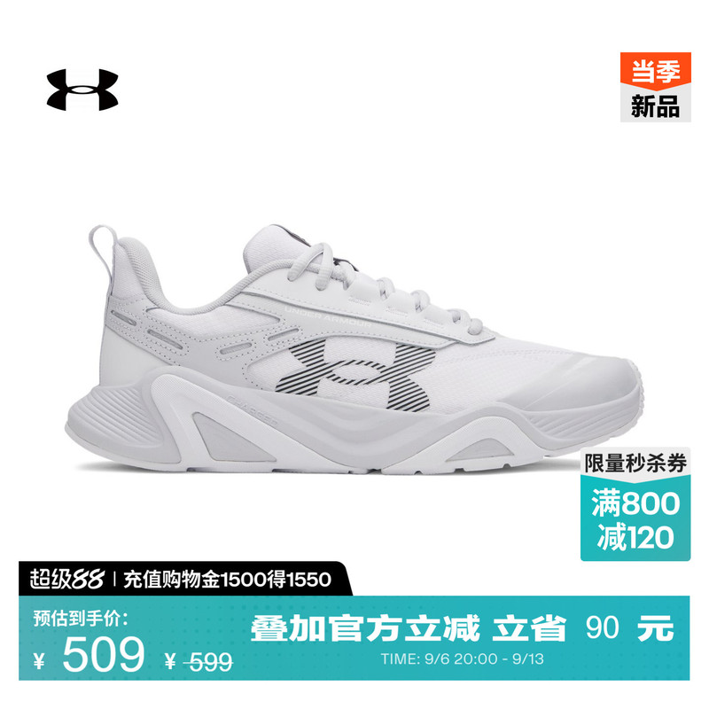 Under Armour's Official Ua Charged Commit Tr5 New Men's Breathable and Comfortable Sports Training Shoes