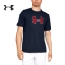 Under Armour Một Dema UA Men Big Logo Thể thao Đào tạo Áo thun ngắn tay-1329583 - Áo phông thể thao áo tanktop nam khoét nách sâu Áo phông thể thao