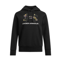 Under Armor official UA autumn and winter Rival womens fleece training sports hooded sweatshirt 1387029