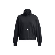 (New product) Under Armor official UA Project Rock Johnson womens training sports sweatshirt 1387760