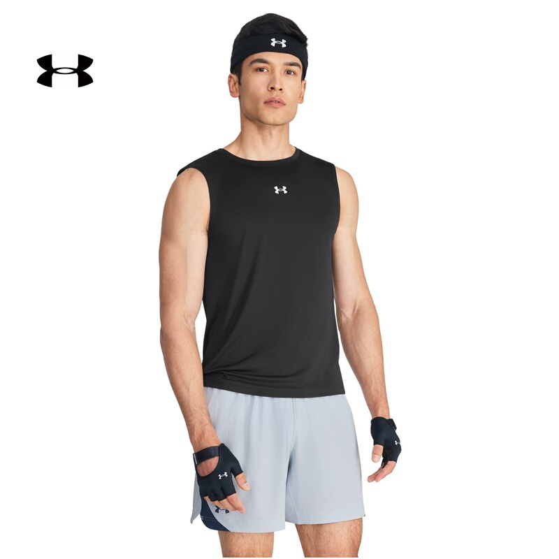 Under Armour Official Ua Spring/Summer Cool Mesh Men's Lightweight Training Sports Vest Under Armour Official Ua Spring/Summer Cool Mesh Men's Lightweight Training Sports Vest