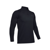 Under Armor Official UA ColdGear® Mens 1 4-Zip Slim Fit Outdoor Sports Long Sleeve T-Shirt 1343242