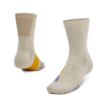 Under Armors official UA ArmorDry mens and womens couples training sports mid-calf socks 1376229