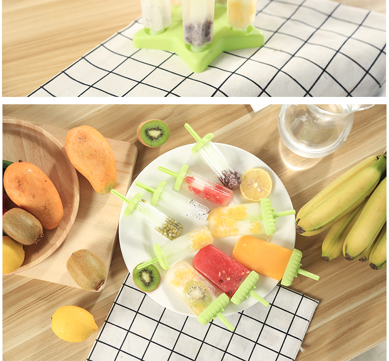 Kem khuôn kem kem popsicle popsicle ice ice popsicle kem kem khuôn nhà làm kem tự chế - Tự làm khuôn nướng khuôn làm bánh trung thu