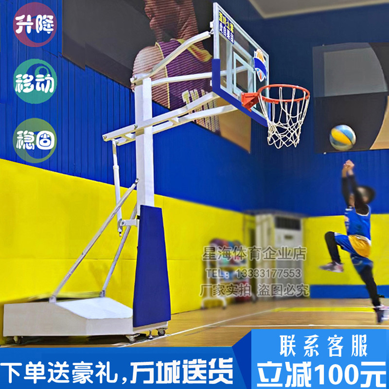 Basket Ball Rack Lift Mobile Teen Kindergarten Adult Children Training School Indoor Outdoor Home Basketball Box