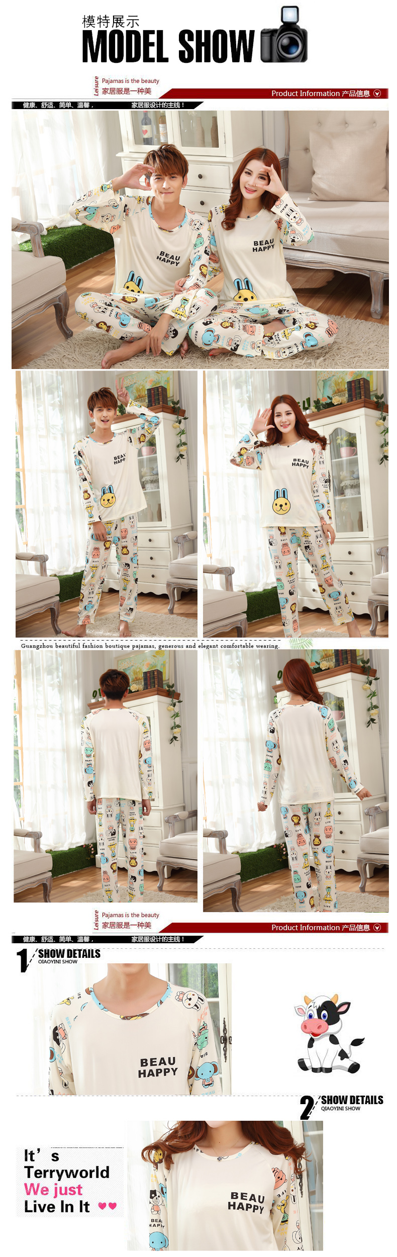 Pyjama mixte OTHER à manches longues - Ref 3006495 Image 35