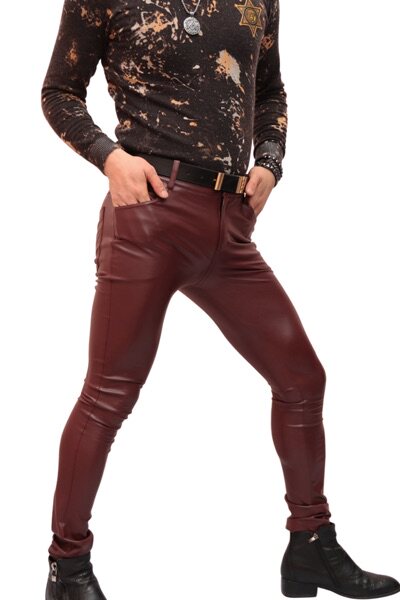 Pantalon cuir homme PU - Ref 1492836 Image 7