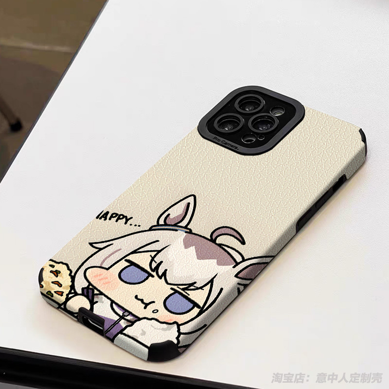 Cartoon Horse Girl Small Hat-Themed Phone Case Suitable for iPhone 17 Pro Max, Soft Vivo, Apple 16E, Xiaomi 15, Redmi K90, Huawei Pura 80, Sheepskin Oppo, Oneplus Ace 5, Samsung