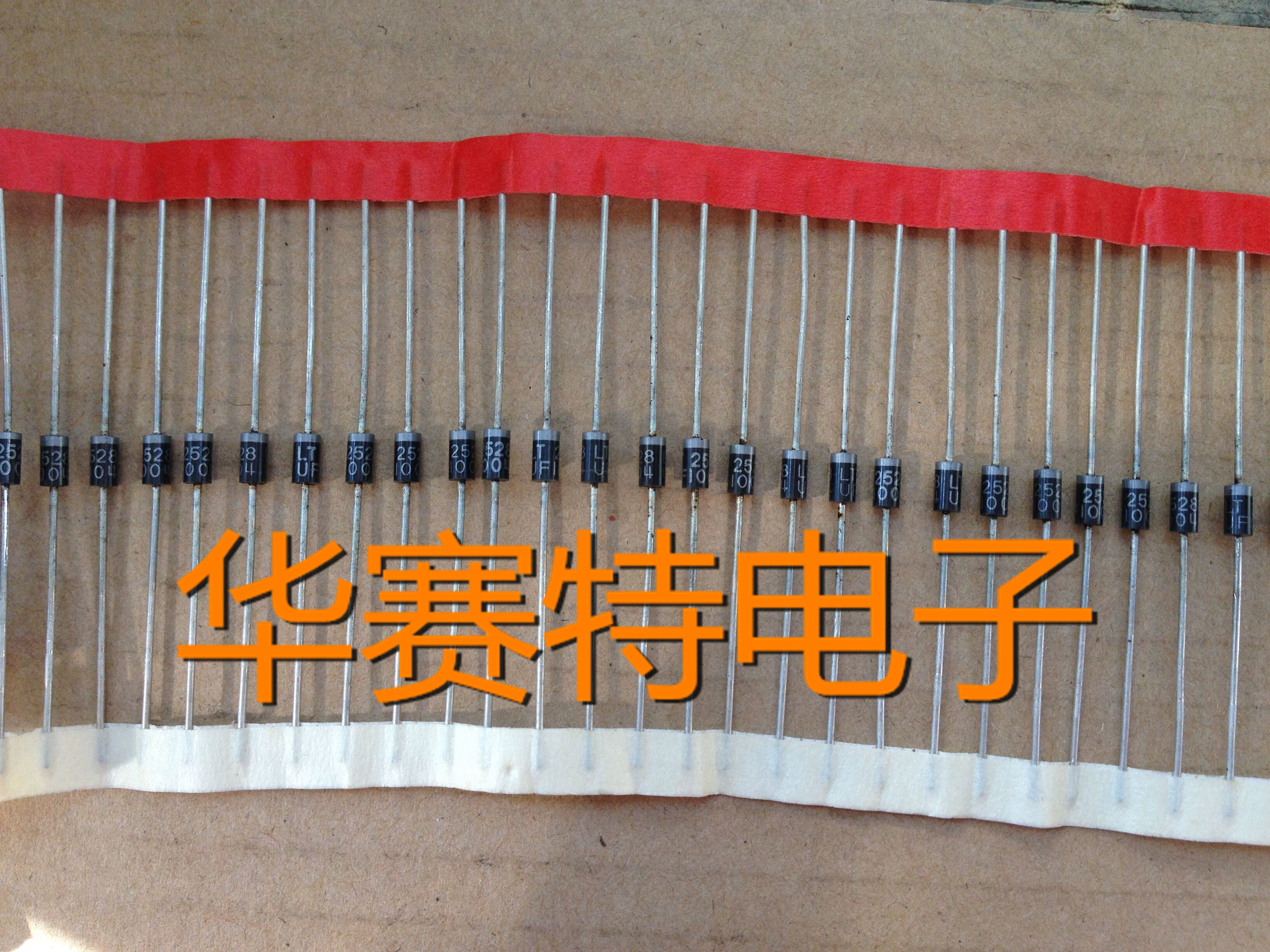 New ultra-fast diode UF1004 LITEON Taiwan Light Po 1A 400V 50ns DO-41