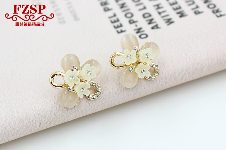 Broche femme en Zircon diamant - Ref 1182157 Image 13