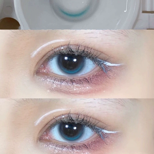 Подлинный Utalens Yinyue Blue Beauty Supil Makuya Makuya Girls Half -Year бросить хрустальный слеза Бэбаби Cisronte Cursor JL