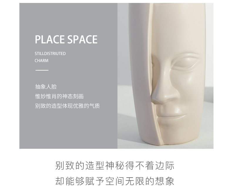 I and contracted ceramic vase furnishing articles like creative its handicraft sitting room ground dried flowers, flower arrangement, decoration