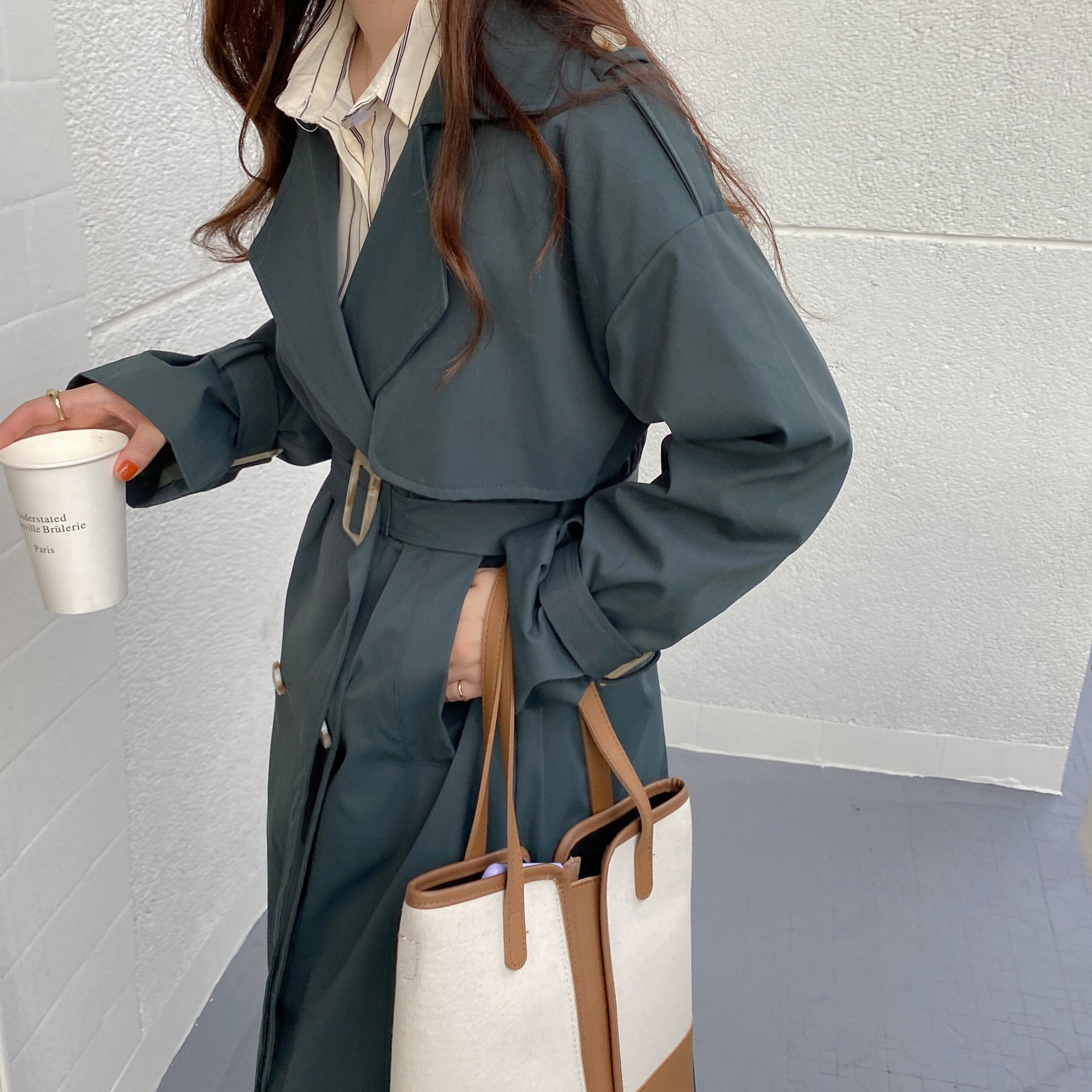 7113 实拍现货 新款风衣外套经典大气的版型经久耐穿 红满天佳丽 批发货源 搜款网