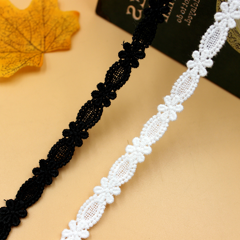 1043476 High-quality preferential diy handmade pure cotton small water-soluble embroidery lace clothing home textile accessories lace