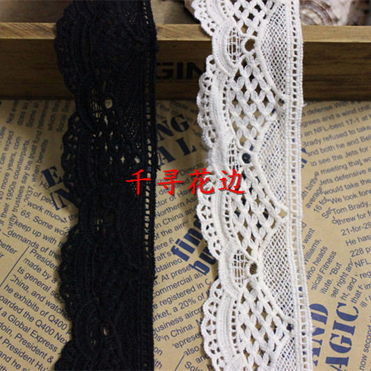 1020137 fine and affordable water soluble embroidery diy handmade clothing home textile accessories lace width 5 cm