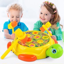 儿童打地鼠玩具 宝宝益智小女男孩大号充电动玩具1-2-3岁智力开发
