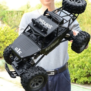 超大号四驱合金遥控车越野车攀爬大脚车高速赛车男孩充电玩具汽车