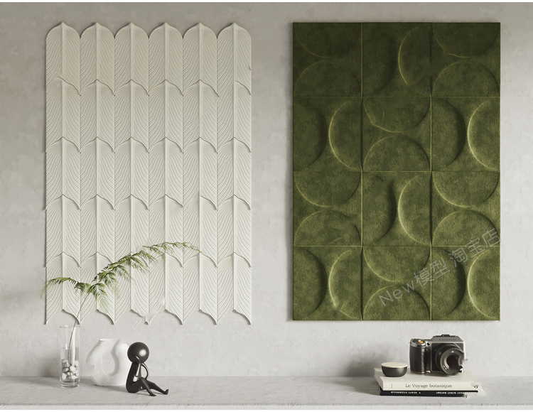 图片[59]-抽象动物装饰画3dmax单体挂画现代中式画板摆件3d模型 库设计素材-cg男孩