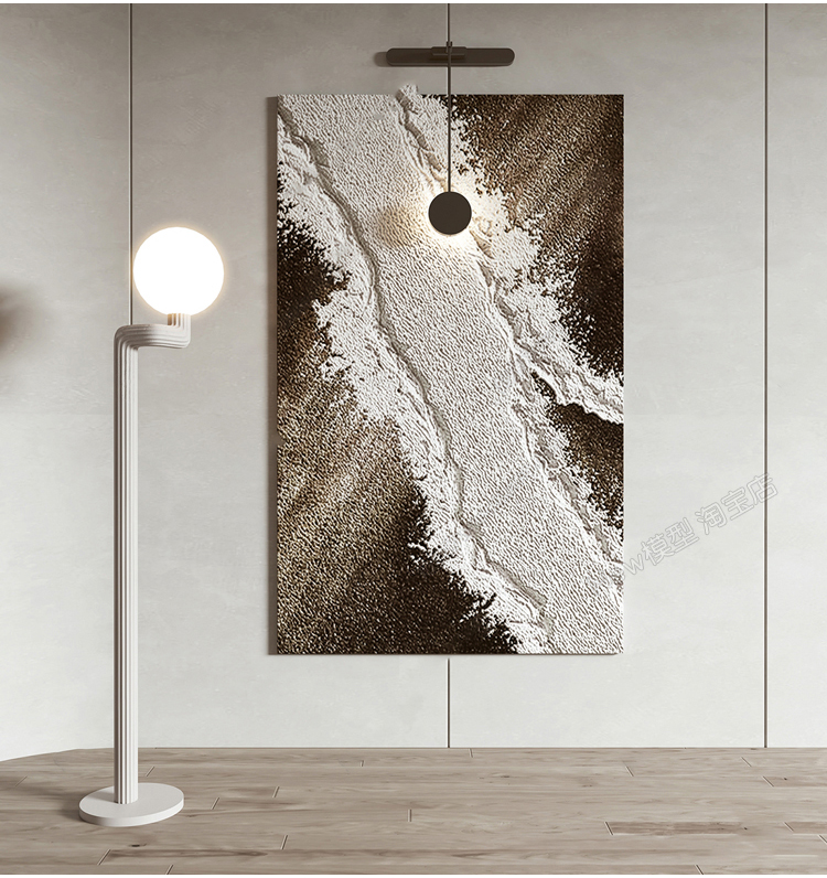 图片[56]-抽象动物装饰画3dmax单体挂画现代中式画板摆件3d模型 库设计素材-cg男孩