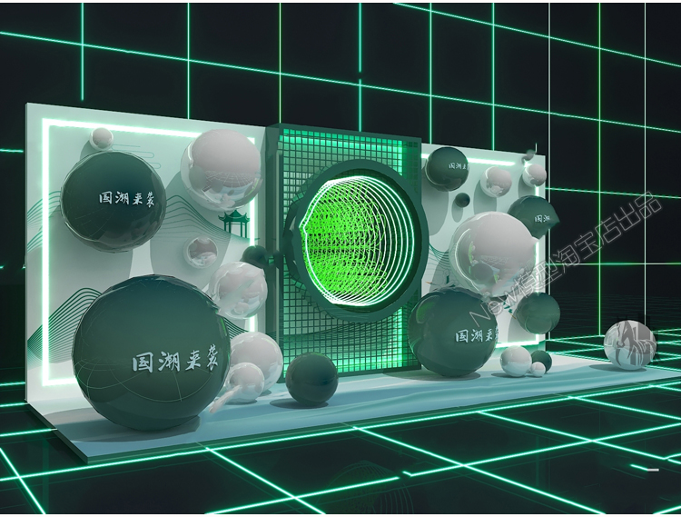图片[8]-2023现代网红美陈花艺3d单体街头商场雕塑创意造型3dmax模型素材-cg男孩