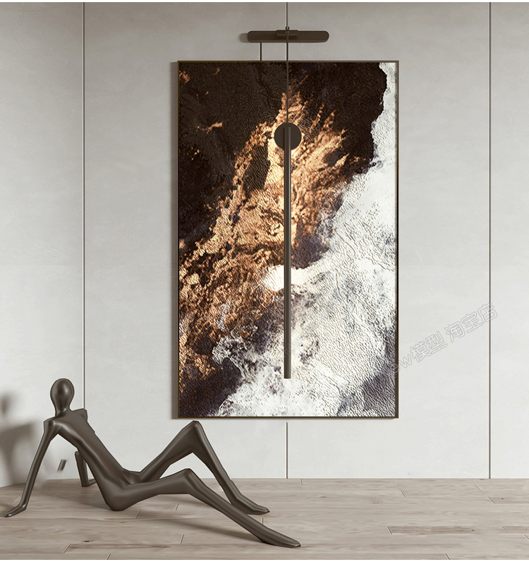 图片[54]-抽象动物装饰画3dmax单体挂画现代中式画板摆件3d模型 库设计素材-cg男孩