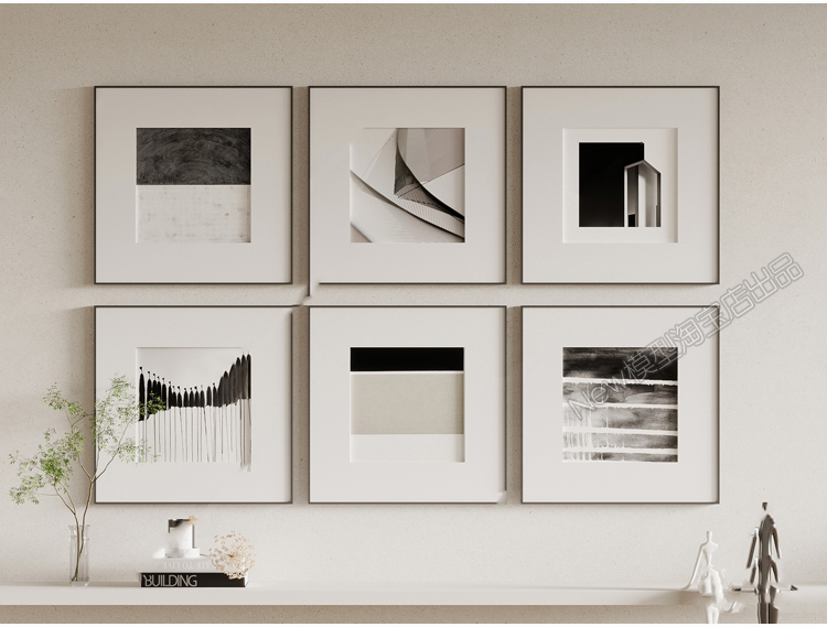 图片[83]-抽象动物装饰画3dmax单体挂画现代中式画板摆件3d模型 库设计素材-cg男孩