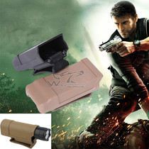 American CQC clip box flashlight Nylon flashlight sleeve 1911 G17 Waist clip sleeve CS tactical quick pull sleeve