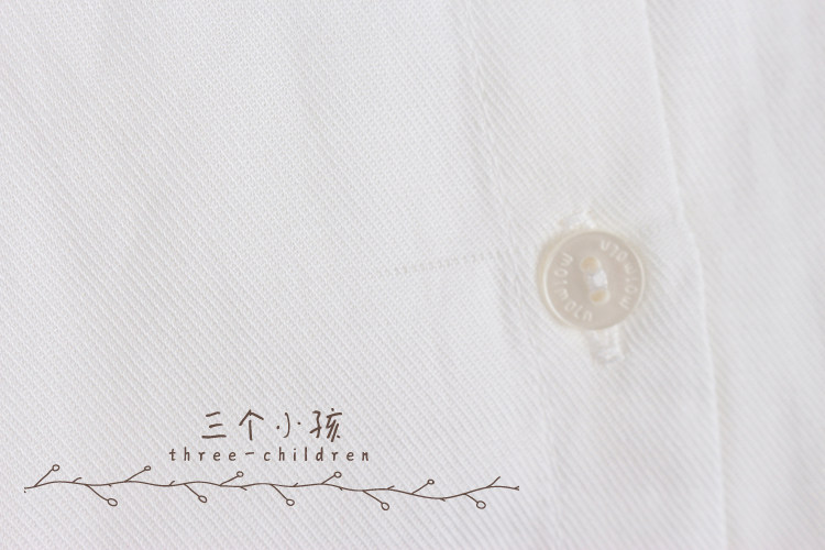 Chemise fille à manche longue en coton - Ref 2084901 Image 19