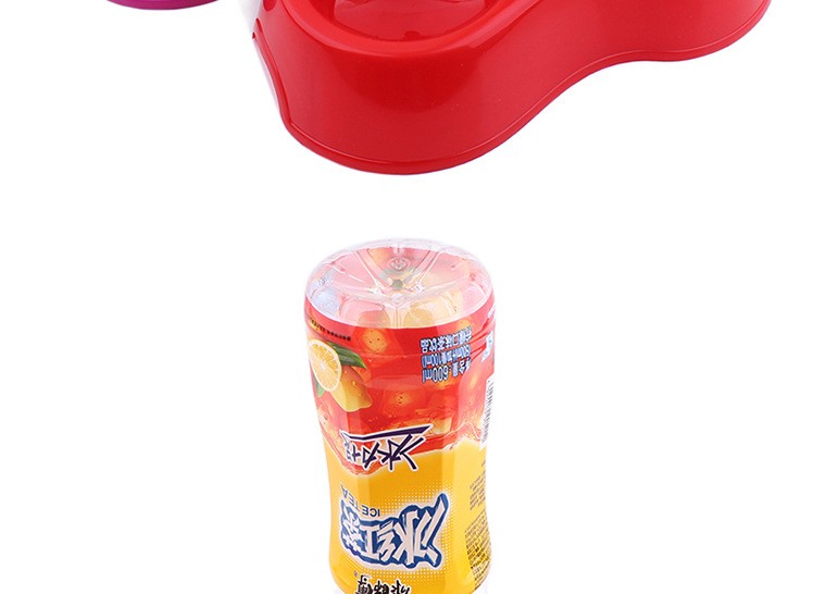 Bát thức ăn cho chó và mèo bát đôi bát nước uống cung cấp kép sử dụng tự động Teddy hộp ăn trưa phổ quát chó bát mèo bát mèo cắn bát - Hộp cơm điện sưởi ấm hộp com giữ nhiệt elmich
