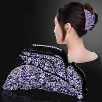 Catch clip headgear South Korea 100 hitch elegant and large upscale water drill disc hair ornaments hair clip hair clip hair clip