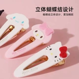 Заколка для волос Sanrio в форме крокодила Мелоди коричневая собака KT милая девушка акриловая собака японский пудинг