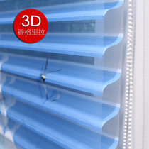 Yajia 3D printing Shangri-La curtain blackout roller curtain printing bedroom living room personalized custom new