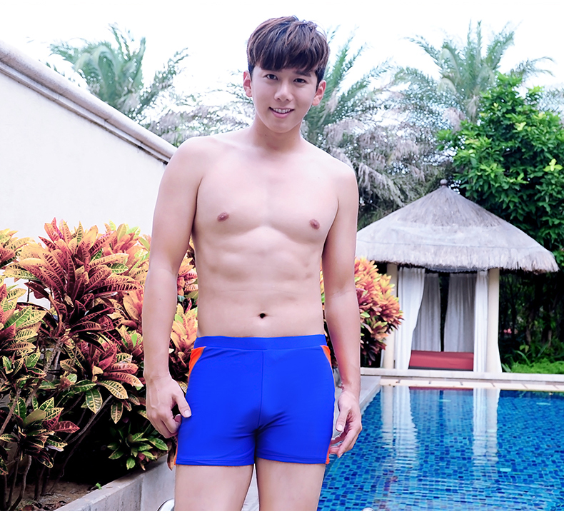 Đồ bơi nam Boxer Thời trang Quần bơi cho người lớn Quần dài cho nam Quần rộng Kích thước lớn Đồ bơi cho nam Đồ bơi quần bơi đi biển nam