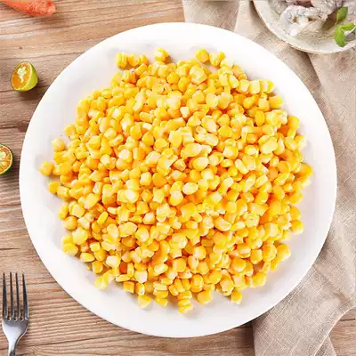 Changbai Mountain Sweet glutinous corn grain frozen 5kg to make pine corn pizza stewed ribs braised rice cheese corn