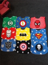 Baby Big saliva towel rice pocket Q4 newborn children gentleman lady dress Superman men and women baby waterproof bib