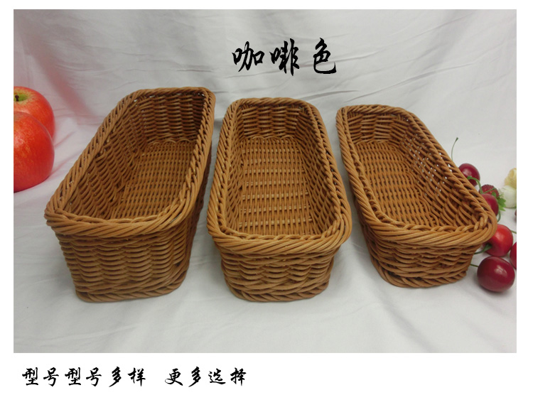 Bán chạy nhất mây đan hình chữ nhật đũa giỏ ăn trưa hộp dao kéo giỏ dao kéo giỏ cống bếp dao và hộp ngã ba muỗng ăn cơm