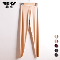 Ye Ye autumn and winter ladies warm autumn pants non-trace double-sided velvet sanding pants single-layer leggings E111B