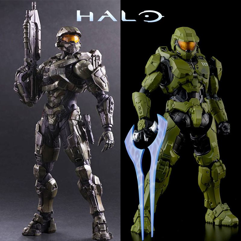 Anime Model Pa Modified Jointed Movable Mecha Halo Guardians Halo Infinite Master Chief Toy Figure Gift