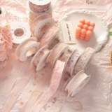 星语 Летняя розовая лента с розой в составе, ремень, широкая цветовая палитра, подарок на день рождения